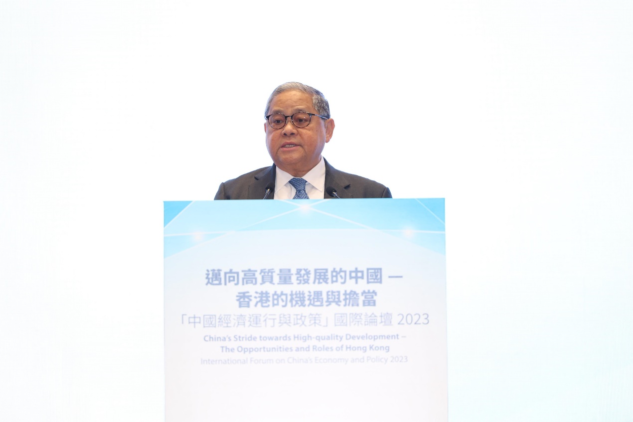 Dr Victor Fung, Group Chairman of the Fung Group, delivered a keynote speech at the Forum.