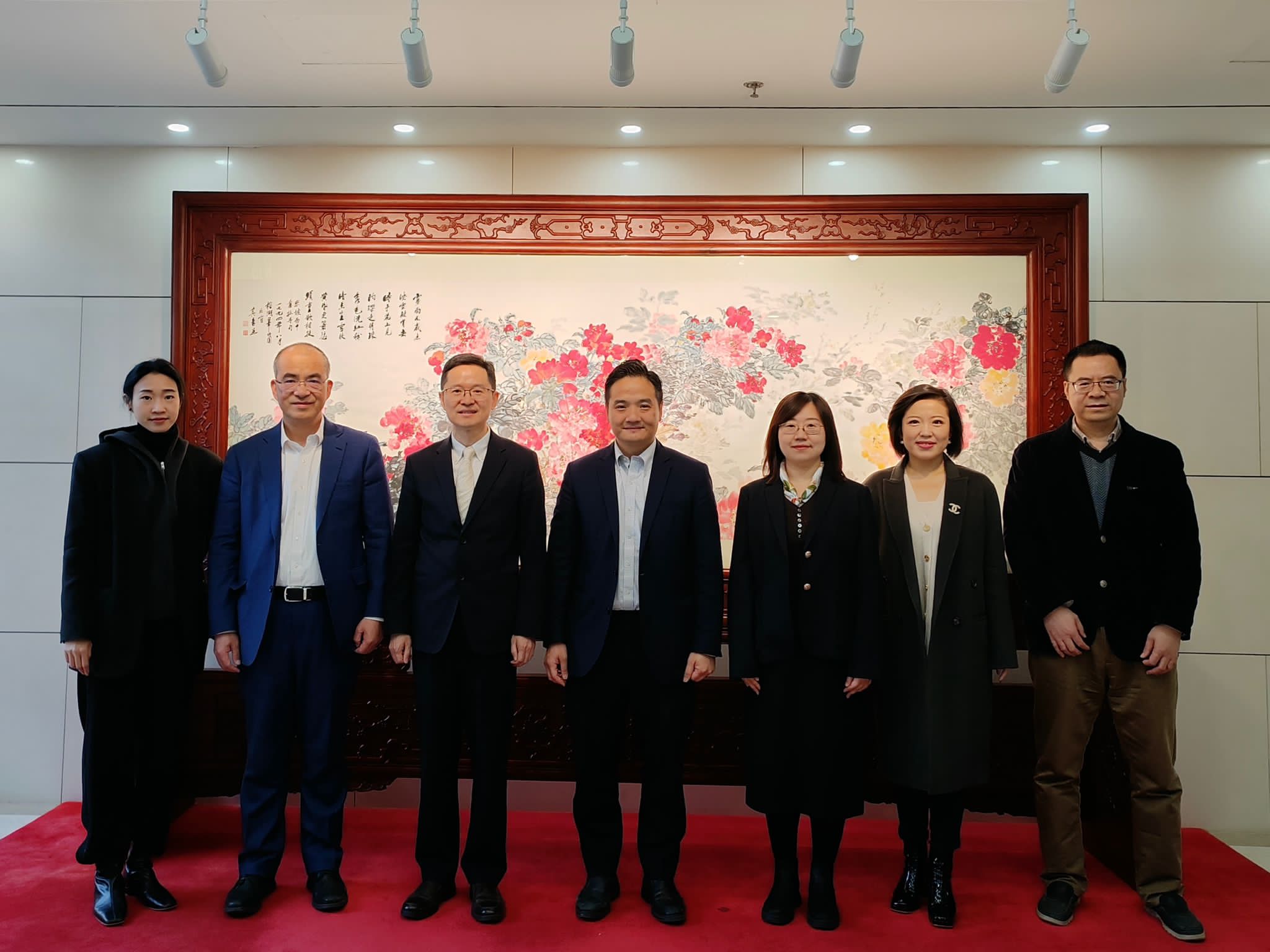 Dr Stephen Wong, Head of the CEPU, Dr Wang Chunxin, Deputy Head of the CEPU, and research colleagues visited the Ministry of Culture and Tourism.