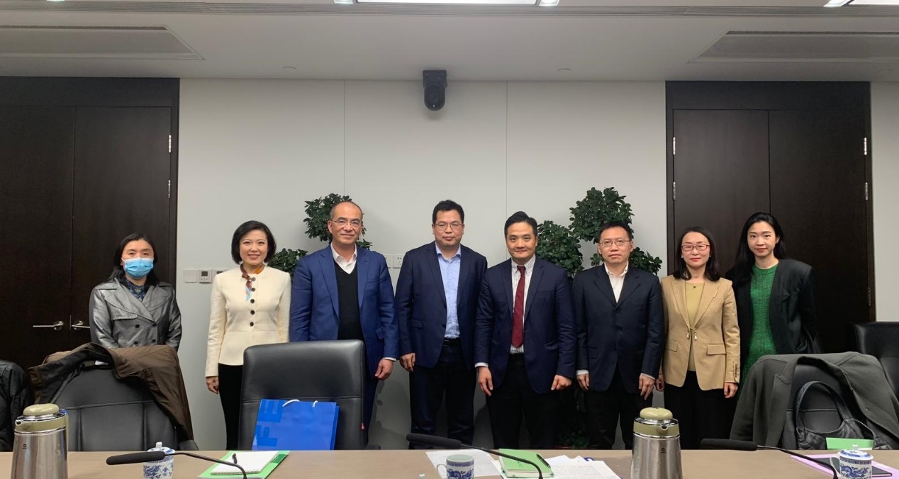 Dr Stephen Wong, Head of the CEPU, Dr Wang Chunxin, Deputy Head of the CEPU, and research colleagues visited the State Administration of Foreign Exchange of the People’s Bank of China.