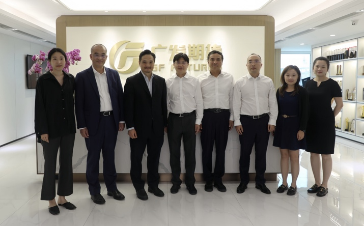 特首政策組團隊一行到訪廣發期貨。