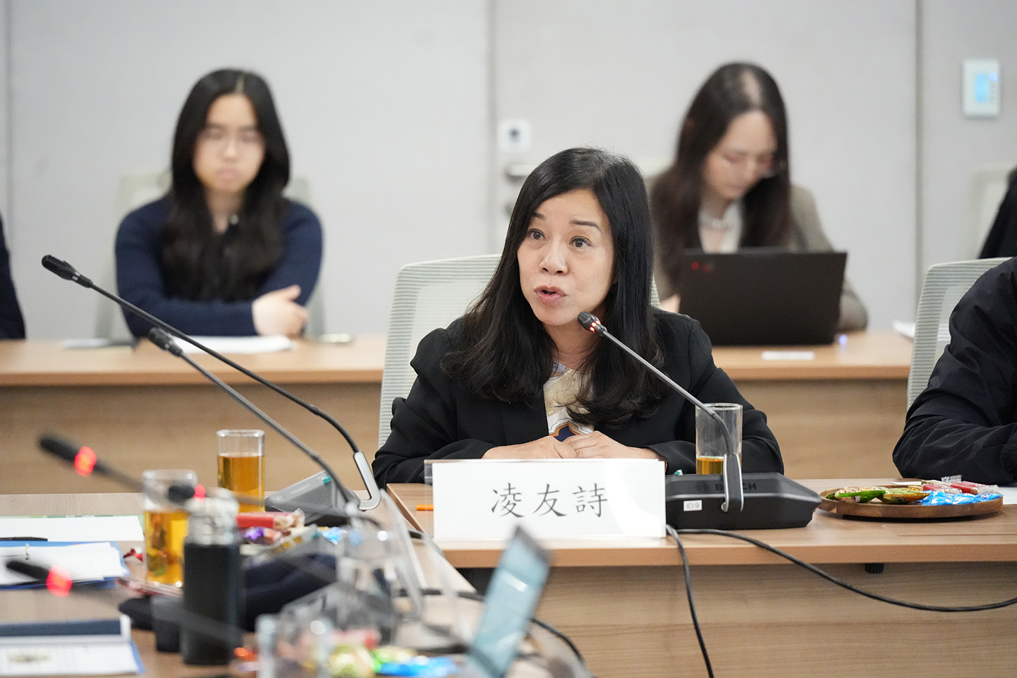 特首政策組專家組成員凌友詩博士出席第十期「與專家有約」研討會。
