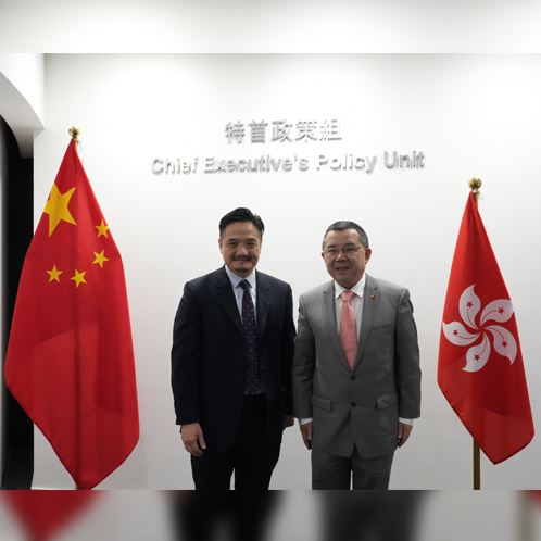 與中華人民共和國駐匈牙利特命全權大使龔韜會面 討論雙邊經貿發展 (Chinese only)