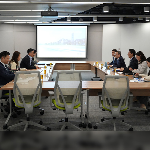 與港交所團隊會面 交流香港金融市場發展方向 (Chinese only)